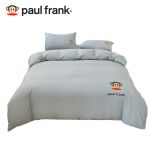 大嘴猴（PAUL FRANK）  PF4607044 灰色轨迹水洗棉四件套200*230cm