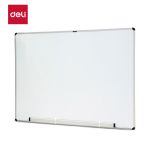 得力(deli)单面磁性白板培训书写公告栏挂式 得力7854白板(900*600)