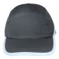 成楷科技（CK-Tech）防撞帽车间工作轻便ABS安全帽棉网款 CKT-CRCP-BLK 黑色（顶)
