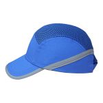 成楷科技（CK-Tech）防撞帽车间工作轻便ABS安全帽棉网款 CKT-CRCP-B 蓝色（顶）