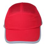 成楷科技（CK-Tech）防撞帽车间工作轻便ABS安全帽棉网款 CKT-CRCP-R 红色（顶）