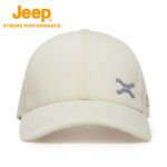 Jeep 加强散热防紫外线棒球帽米黄色58-60cm