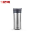 膳魔师（THERMOS） TCMA-400 保温杯不锈钢杯子办公便携商务泡茶杯 不锈钢色 400ml