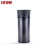 膳魔师（THERMOS） TCMA-400保温杯不锈钢杯子办公便携商务泡茶杯 黑色 400ml
