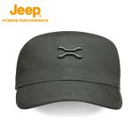 Jeep 休闲运动帽遮阳防晒潮流棒球帽网球帽户外鸭舌帽绿色58-60cm