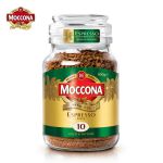 摩可纳 Moccona意式浓缩冻干速溶无蔗糖黑咖啡 意式10号冻干黑咖啡100克 重度烘焙 荷兰进口