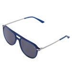 玛莎拉蒂（MASERATI） 实用套装有纪念意义高级感 墨镜+礼盒 太阳眼镜 蓝银框灰片 MSOG-22063