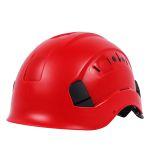 成楷科技（CK-Tech）防砸防冲击ABS安全帽工地攀岩帽透气 CKT-NTA-A1R 红色（顶）