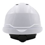 成楷科技（CK-Tech）新国标ABS工地安全帽防砸抗冲击 CKT-E1WT 白色（顶）