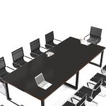 会议桌桌布长方形轻奢高级感防水皮革桌垫办公室工位桌垫子台布