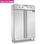 乐创（lecon） LC-J-XD900L高温消毒柜热风循环 900L立式商用 餐厅厨房不锈钢双门餐具消毒碗柜