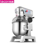 乐创(lecon) LC-B15B搅拌机商用打蛋器多功能厨师机蛋糕面包和面机打发打奶油15L（带罩）