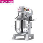 乐创(lecon) LC-B10B搅拌机商用打蛋器多功能厨师机和面机蛋糕面包打发打奶油10L（带罩）