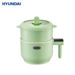 HYUNDAI  电煮锅家用多功能锅2L 绿色
