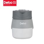 德铂（Debo） DEP-DS379露比便携早餐杯汤杯带盖上班族餐盒汤罐灰色