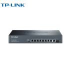 普联（TP-LINK）  TL-SG2210PE 10口全千兆Web网管 PoE交换机 8PoE口+1千兆口+1千兆SFP 企业级分流器