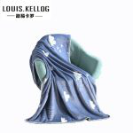 路易卡罗（Louis Kellog） 路易卡罗毛毯盖毯轻便保暖办公家用绒毯午睡空调毯套装披肩毯LK4241