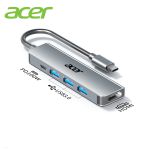 宏碁（acer） HY41-T5 3.0版扩展坞USB3.0分线器 Type-C拓展坞转HDMI转接头适用苹果MacBook电脑PD充电器五合一