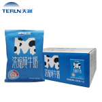 天润（TERUN） 浓缩利乐枕 全脂纯牛奶 营养早餐牛奶整箱 M版蓝枕（M12枕）牛奶 200g*12袋