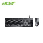 宏碁（acer） OAK-040  办公有线键鼠套装 全面兼容 防泼洒 USB笔记本台式机通用 黑色