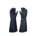 星工（XINGGONG）XGS-R1 耐酸碱橡胶手套 卷边劳保乳胶加厚手套 工业防护手套长 （付）（55cm）