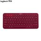 罗技（Logitech）K380多设备蓝牙键盘 超薄便携办公键盘 安卓苹果电脑手机平板iPad键盘 红色