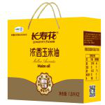长寿花 浓香玉米油礼盒装 1.8L*2 （偏远地区加运费） 礼盒装物理压榨烹饪 浓香玉米油