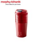 摩飞（Morphyrichards） 奶泡杯便携式电热烧水 电动搅拌杯热牛奶咖啡搅拌杯烧水壶MR6062英伦红 0.3L一个