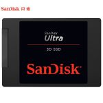 闪迪（SanDisk） SDSSDH3-4T00 4TB SSD固态硬盘 SATA3.0接口 大容量 至尊3D进阶版 高速读写