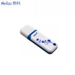 朗科（Netac） U188 USB2.0 中国风青花系列高速闪存盘车载电视内置加密U盘 白色 64GB