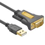 绿联（UGREEN） USB转RS232串口线   1.5米  CR104  20211