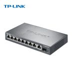 普联(TP-LINK) TL-SG2210P全千兆10口Web网管 云管理PoE交换机 (8PoE口+1千兆口+1千兆SFP) 企业级分流器黑色一台
