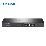 普联（TP-LINK） TL-SG2016全千兆Web网管交换机16口云管理交换机 企业级交换器 监控网络网线分线器 分流器黑色一台