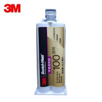 3M 快速固化高强度结构胶 环氧双组份胶 AB胶灌封胶 Scotch-Weld DP100 48.5ml 透明